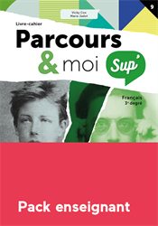 Parcours & moi Sup' 3e degré - Pack enseignant : 9. La poésie